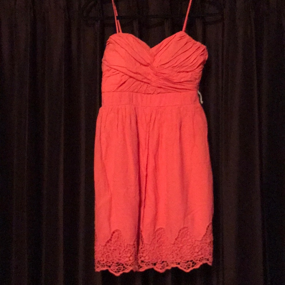 Coral Summer Dress